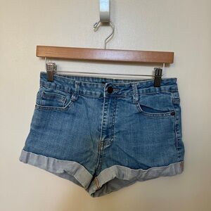 Forever 21 Blue Jean Shorts
